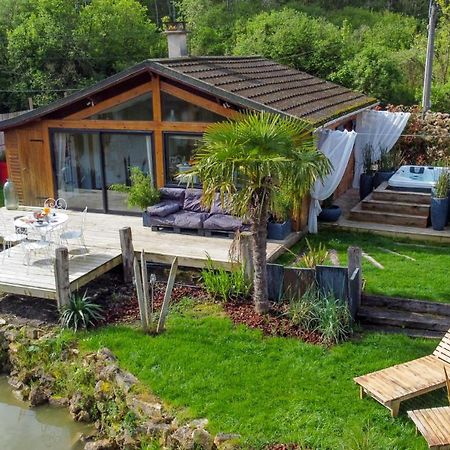 Kaebane 85, Lodge Avec Spa Au Bord De L'Eau Prouilly Εξωτερικό φωτογραφία